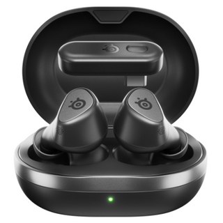 SteelSeries 賽睿 真無線遊戲耳機 黑色, 輕巧便攜，享受自由自在的遊戲體驗, HS35R (右); HS35L