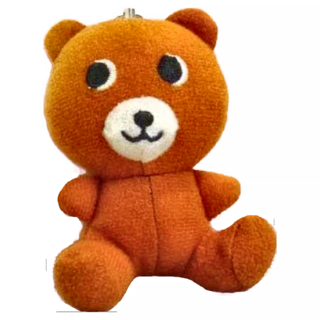 凱騰 小熊防身警報器 毛絨娃娃 上學包, 1個