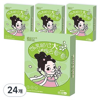 쏭킴 스팀 마스크 쟈스민향, 5개입, 24개