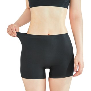 BASE ALPHA ESSENTIALS 女士尼龍彈性無痕內褲 3件組, 黑色