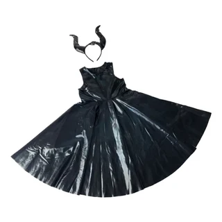 Kori Deer 可莉鹿 3件組 女童角色扮演服裝 萬聖節派對服裝, 黑魔女, 1組