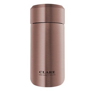 CLARE 316陶瓷保溫杯, 玫瑰金, 230ml, 1個