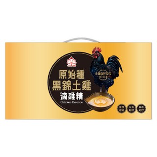 福壽實業 黑錦雞滴雞精禮盒 12包, 600ml, 1盒