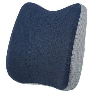 아라홈 코어백 허리쿠션, 네이비