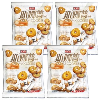 盛香珍 斯娜普蛋酥, 165g, 4袋