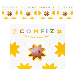 康菲 幼幼3D醫療口罩 1~3歲, 30片, 草莓甜不甜 白色 + 粉色, 5盒