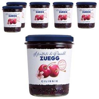 ZUEGG 櫻桃果醬 320g, 6罐
