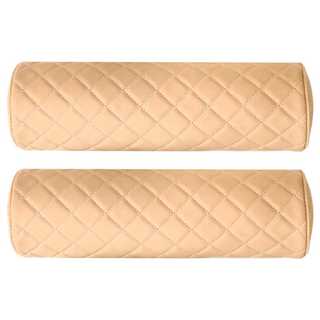 Cartem 圓柱形汽車頸枕, 馬鞍棕色, 2個