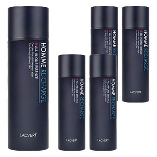 LACVERT Homme Recharge男士多效合一精華, 5瓶, 150ml