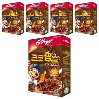 Kellogg's 家樂氏 可可米香麥片, 460g, 5盒