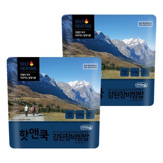 이지밥 핫앤쿡 강된장비빔밥, 2개, 120g