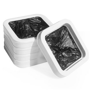 크린포유 샤오미 토뉴 휴지통 리필 쓰레기통 호환 카트리지, 5개, 화이트