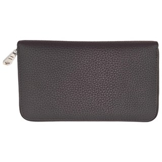 真皮頭層牛皮 RFID 女款存摺包錢包 LH843