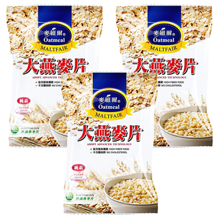 麥維爾 大燕麥片 高纖 不含膽固醇 澳洲燕麥片, 400g, 4包