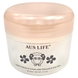 AUS LIFE 澳思萊 蘭鑽奢養滋潤乳霜,深層滋養,長效保濕,使肌膚恢復彈性與光澤, 100ml, 5罐