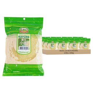 WON LAI WON 旺來旺 養生小米, 500g, 15包
