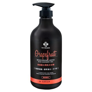 台塑生醫 Dr’s Formula 胺基酸水潤肌 沐浴精 柚果香氛, 800g, 1瓶