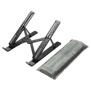 HOHO 휴대용 노트북 거치대, 블랙