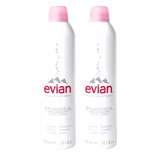 Evian 天然礦泉護膚噴霧, 300ml, 2瓶