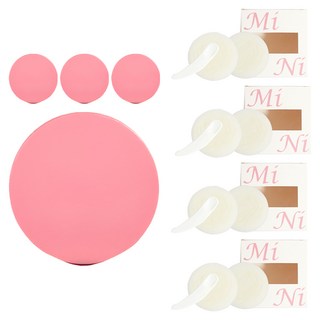 셀프천사 미니 DIY 비비 쿠션 케이스 5g, 핑크 무지, 4개