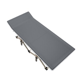 STYLE 格調 摺疊行軍床 躺椅 10腳款, 灰色, 96 x 11.5cm