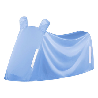 加厚牛津布機車防曬防水防塵罩, 水藍色