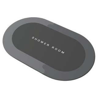 JOEKI 硅藻泥軟地墊, 灰色, 1個