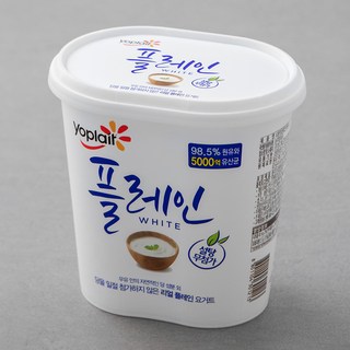 요플레 플레인 화이트, 900g, 1개입, 1개