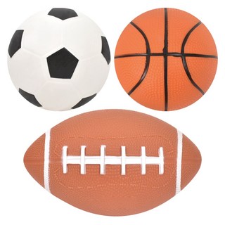 軟綿綿海綿運動球3件組, 混合顏色