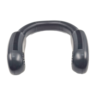 ADAMOUTDOOR 掛脖風扇, 360°強力送風, 雙驅大風口, 無葉設計, ADFN-NF300, 黑色