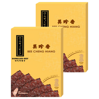 Bee Cheng Hiang 美珍香 真空切片牛肉乾, 200g, 2個