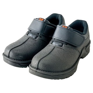 Hanama 悍馬 T型排壓氣墊 一體成形鋼頭防潮鞋, 26cm, 黑色