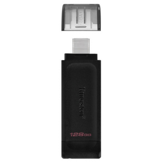 Kingston 金士頓 Type-C隨身碟 DT70 64GB USB 3.2 Gen 1規格, 1個