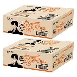 왕뚜껑 김치 컵라면 110g, 36개