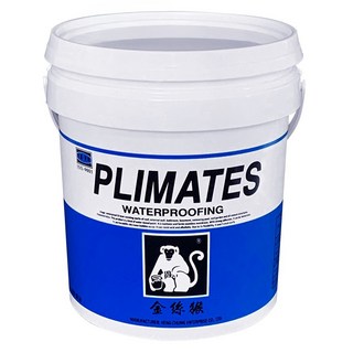 PLIMATES 金絲猴（水性）磁磚專用透明漆, 透明色, 3.5kg, 1桶
