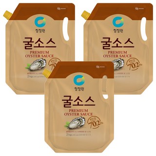 清淨園 袋裝蠔油, 2kg, 3個