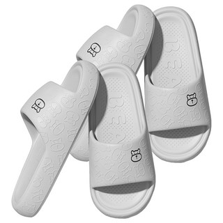 Gooting 柔軟輕便拖鞋, 2個, 灰色