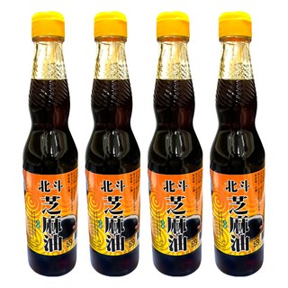 北斗馨油 100%純芝麻油 台灣原產, 300ml, 4瓶