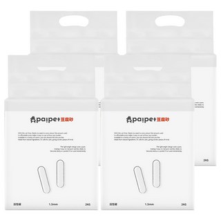 Paipet 豆腐砂 活性碳 1.5mm 2KG 4包