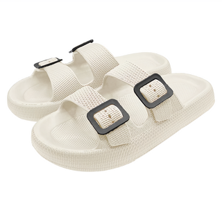 WUWU 女款 厚底雙帶拖 MA023