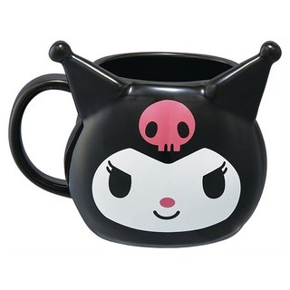 Skater 陶瓷馬克杯 390ml, 黑色 +白色 + 粉色, 1個