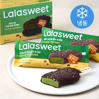 라라스윗 저당 말차 초코바 (냉동), 90ml, 4개입, 1개