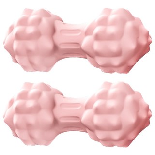 小麥購物 按摩筋膜球/花生球 Y995 179g, 粉色, 2個