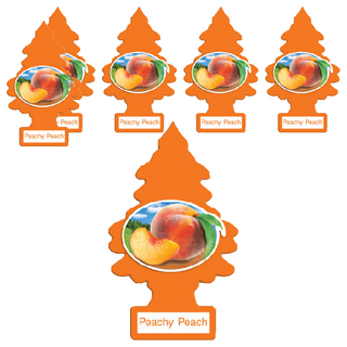 Little Trees 小樹香片 水蜜桃 車用/居家/辦公室香氛片，美國製造, 7g, 6片