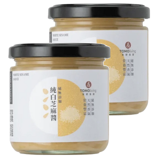 TOMOliving 友好生活 純白芝麻醬 無添加 台灣產, 200ml, 2罐