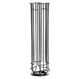 MOLADEN 膠囊咖啡收納架 旋轉式 可容納32顆, 消光黑, 1個