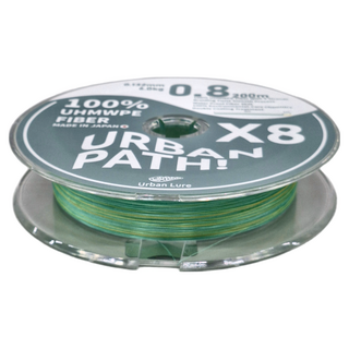 Urban Lure 城市路亞 URBAN PATH X8 日本製雙塗層PE 釣魚線 - 100%日本UHMWPE纖維 八股編織, 多色, 1個