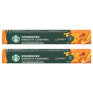 스타벅스 네스프레소 스무스 캐러멜향 캡슐 커피, 5.1g, 10개입, 2개