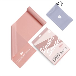 ALEAF Garden 乳膠彈力帶, 粉彩粉