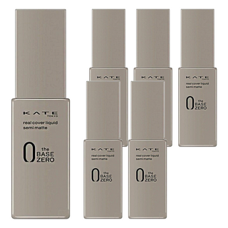 KATE 凱婷 台灣公司貨 零瑕肌密柔霧粉底液 30ml, 02 自然色, 6瓶